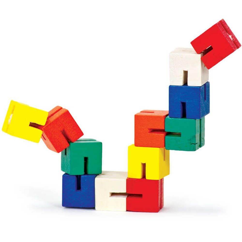 Wooden Twist and Lock Blocks